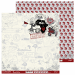 Scrapbook Page Boere Retro Double Sided