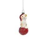 CAT On Red Bauble