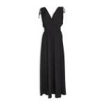Black Sparkle Elastic Dress