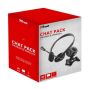 Trust 2 In 1 Chat Pack-includes Exis Stylish Vga Webcam 640 X 480 Sensor Resolution And Ziva Chat On Ear Headset With Adjustable Microphone Retail Box