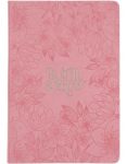 Inspirational Imitation Leather Notebook Journal Bible Verse Be Still And Know Psalm 46:10 192 Lined Pages W scripture Floral Pi