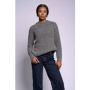 Grey Fluffy Top
