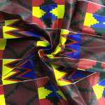 112CM 100% Cotton Wax Print Fabric Per Meter Design 2