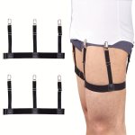 Men's Adjustable Shirt Stays - Keep Your Shirt In Place All Day