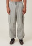 Cotton On Parachute Super Baggy Pant - Washed Military Knee Panel