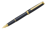 Platinum Biso Fountain Pen – Nebula Black