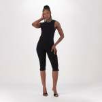 Connie Black Capri Pants - Black 18