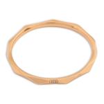 Goldair Gold Diamante Facet Ring