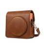 Leather Camera Bag With Shoulder Strap For Fujifilm Instax Square SQ1