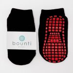 Kids Socks Black & Red - 1-5 Years Old