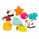 Squish And Splash Bath Buddies 9 Pieces