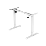 Ergo Office One Standing Desk Frame - Black And White - White