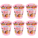 Chenshia |samyang Hot Chicken Noodle Carbonara Cup 80G 6 Pack