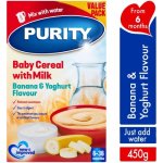 Purity Baby Cereal With Milk Banana & Yoghurt 450G