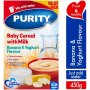 Purity Baby Cereal With Milk Banana & Yoghurt 450g
