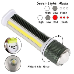 4 In 1 LED Cob Emergency Torch Flashlight