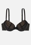 Plus Natalie Dont Push Up Balcony Bra - Black