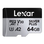 Lexar 64GB Professional Silver Plus Microsdxc™ Uhs-i Card