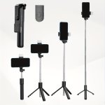 Selfie Stick Multifunctional Tripod Handheld Portable Travel Bracket With Wireless Remote Control Fill Light Suitable For All Mo