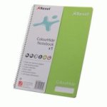 Rexel : A5 Feint Ruled Perforated Notebook - Lime