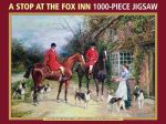 Jigsaw: A Stop At The Fox Inn: 1000-PIECE Jigsaw