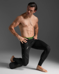 Men's Refresh Recovery Tights - Blk Nro Xlarge