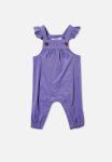Cotton On Madeline Cord Overall - Purple Iris