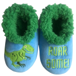 Snoozies Toddler Roar-some - Blue Green - S Boys