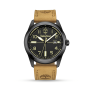 Timberland Men&apos S Northbridge Black Plated & Tan Leather Watch