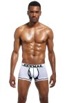Jockmail Sports Mesh Boxer White