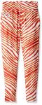 Zubaz Nfl Women's Zebra Leggings Kansas City Chiefs XS