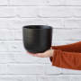 Moon Planter - Black - 16CM