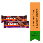 Treat Bourbon Biscuits 97G Pack Of 2 - 97G X 2
