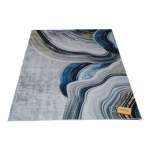Smte 200CM By 150CM Modern 3D Geometric Design Area Rug A88 With Smte Keyring With Keychain