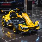 Kids Electric Drift Car - Grey