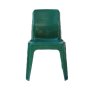 Carlow Plastic Chair - Dark Green