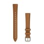 Garmin Lily 2 Bands 14 Mm Tan Leather With Cream Gold Hardware