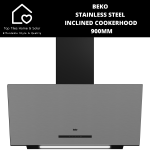 Beko Stainless Steel Inclined Cookerhood - 900MM HCA93640SS