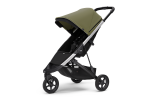 Thule Spring Stroller - Silver Frame - Olive