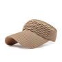 Empty Top Sun Hat Knitted Baseball Duckbill Hat Outdoor Sports Sun Hat