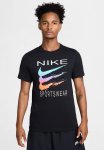 Nike Nsw Triple Swoosh T-shirt- Black