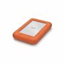 LaCie Seagate Rugged MINI Series 2TB USB 3.0 External Hard Drive - Orange/silver
