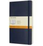 Moleskine Classic Notebook Large Ruled Sapphire Blue Soft Cover 5 X 8.25