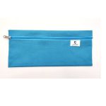 Dafrique Canvas Pencil Case Fzip Large Teal