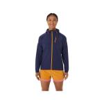 ASICS Women's Fujitrail Waterproof Jacket - Indigo Blue sandstorm - LG