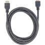 Manhattan In-wall CL3 High Speed HDMI Cable With Ethernet - Hec Arc 3D 4K@60HZ In-wall Rated HDMI Male To Male Shielded 4.5 M 15 Ft. Black