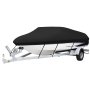 Heavy Duty Boat Cover - Black Multiple Sizes 20-22 Ft 6.1 - 6.7 M