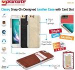 Promate SLIT-I6 Classy Snap-on Leather