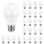 Linkind A19 LED Light Bulbs Dimmable 60W Equivalent Energy Efficient 9W 2700K 800 Lumens E26 Standard Base Lighting For Bedroom