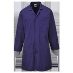Navy Dust Coat Long Sleeve